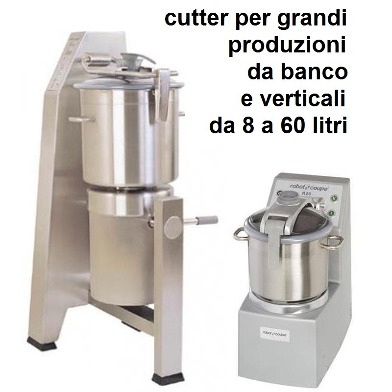 CUTTER DA 8 a 60 LITRI  - 4708999 | Novalberghiera