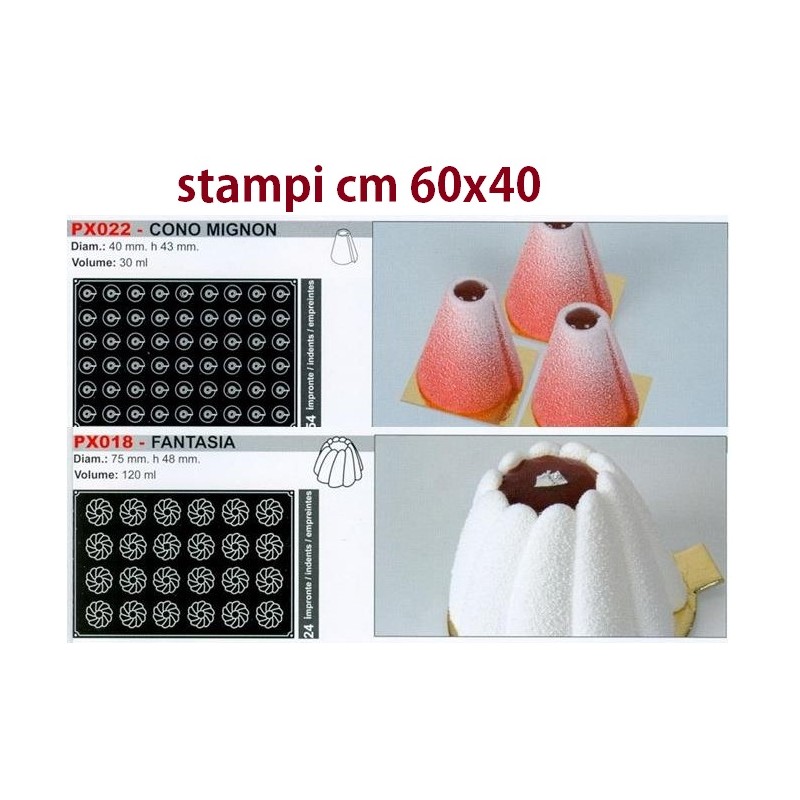 STAMPI SILICONE 60x40  - 4980999 | Novalberghiera