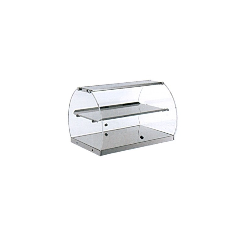 VETRINA INOX 2P. cm 50 -KOKY-N  - 5179000 | Novalberghiera