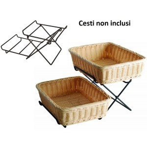 ALZATA 2 PIANI 45x26x22h  - 5407003 | Novalberghiera