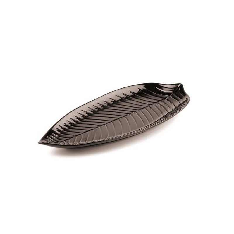 FOGLIA MELAMINA NERA 45x24  - 5686145 | Novalberghiera