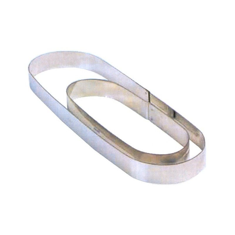 OVALE INOX mm 180x60x20h  - 5814000 | Novalberghiera