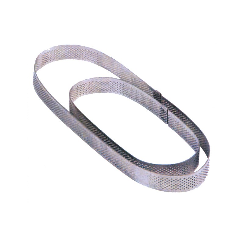 OVALE.INOX MICROF.mm 190x70x20h  - 5819000 | Novalberghiera