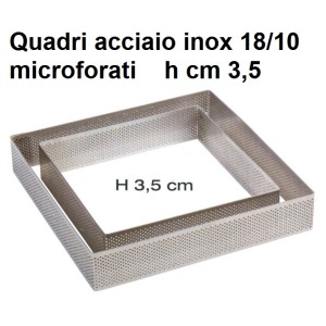 QUADRO INOX MICROF.h cm 3,5  - 5823999 | Novalberghiera