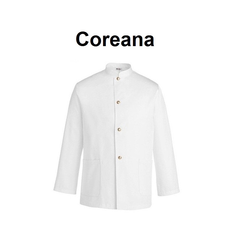 GIACCA COREANA BIANCA  - 599999 | Novalberghiera