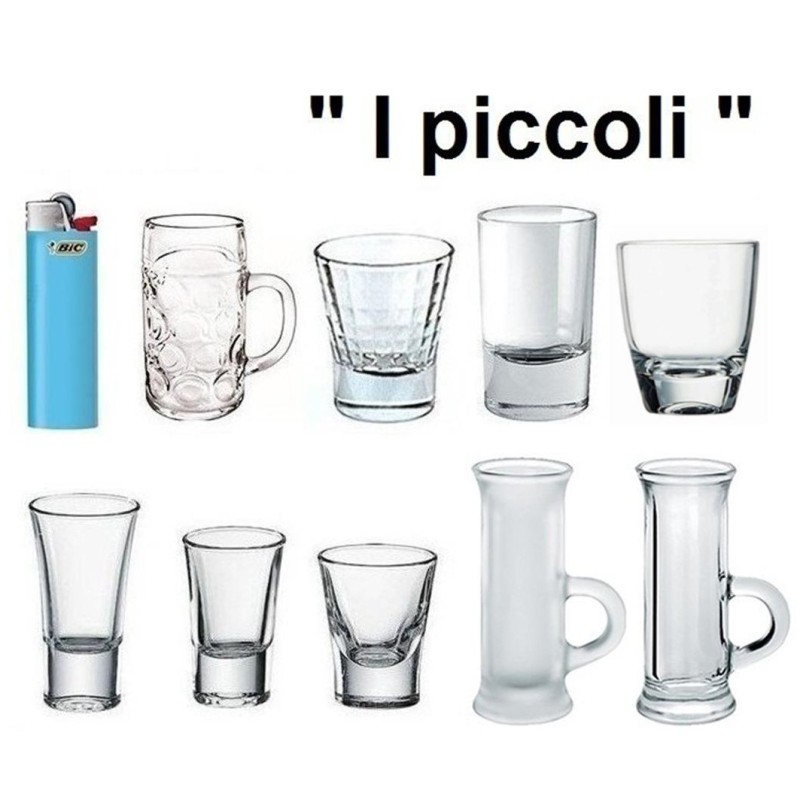 PICCOLI SERIE BICCHIERI  - 628999 | Novalberghiera