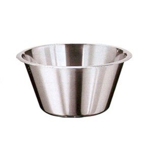BACINELLA INOX cm15x9h  - 759017 | Novalberghiera