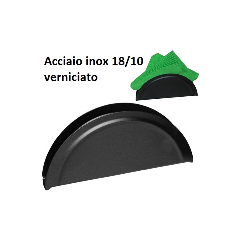 PORTATOV.li INOX 18/10-NERO  - 772002 | Novalberghiera