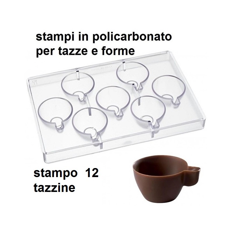 STAMPO 12 TAZZINE -GU502  - 964035 | Novalberghiera