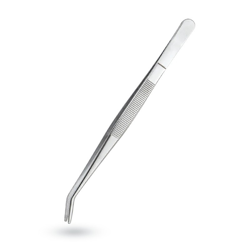 PINZA CHEF INOX CURVA cm 15  - 3585115 | Novalberghiera