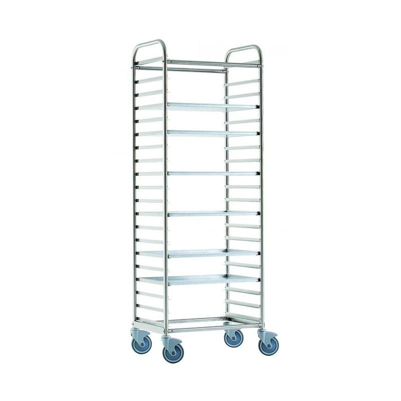CARR.INOX FRONT.20Teglie 60x40  - 999007 | Novalberghiera