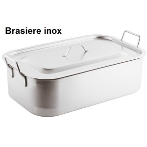 BRASIERA INOX C/C  - 4001999 | Novalberghiera