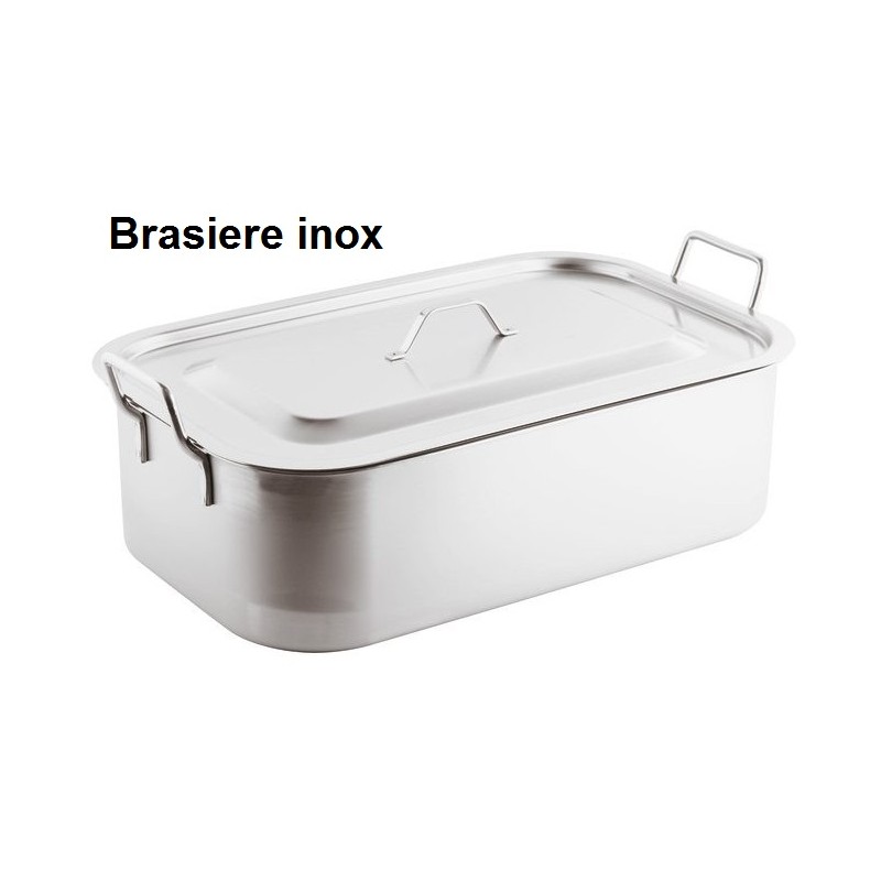 BRASIERA INOX C/C  - 4001999 | Novalberghiera