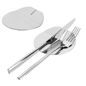 APPOGGIA POSATE INOX cm 9 ns.