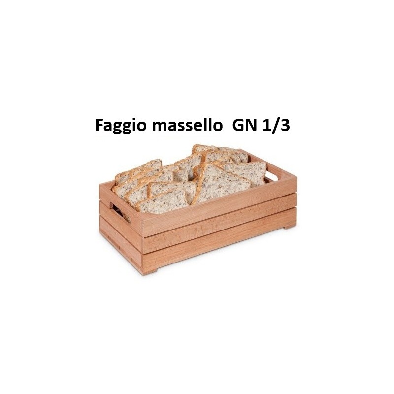 CASSETTA LEGNO GN 1/3  - 716013 | Novalberghiera