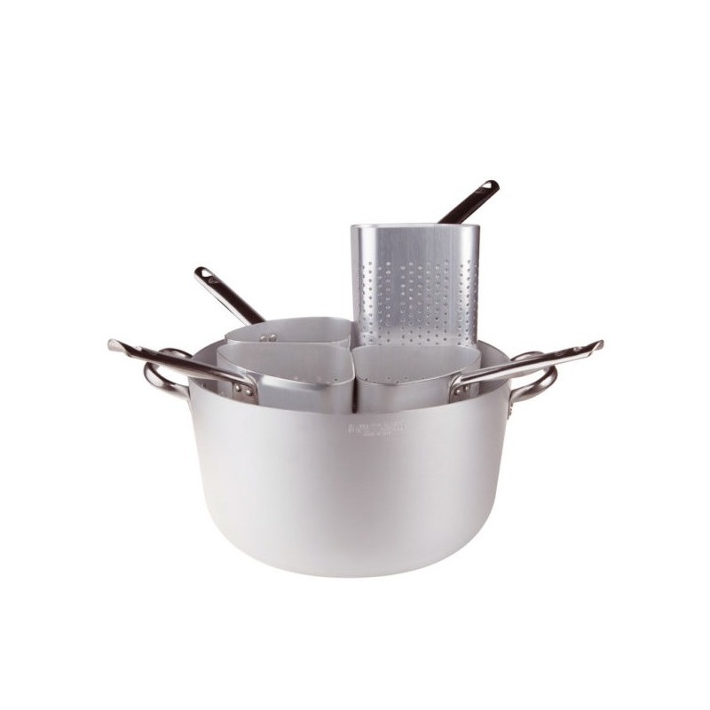 CASS.ALLUMINIO+4 SPICCHI cm 36  - 4532036 | Novalberghiera