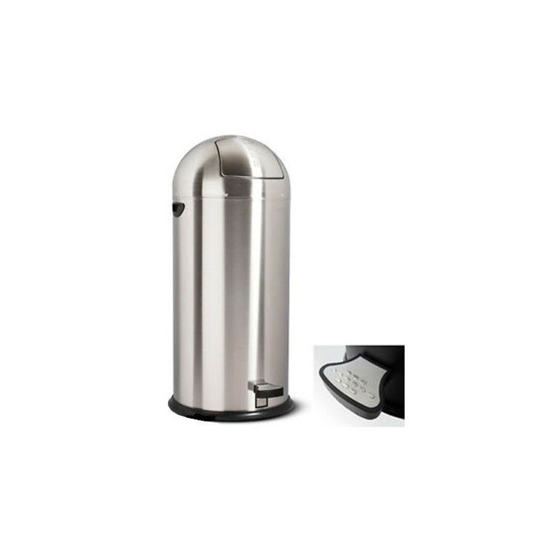 CONT.PUSH PEDALE INOX Ø38x89h  - 4111003 | Novalberghiera