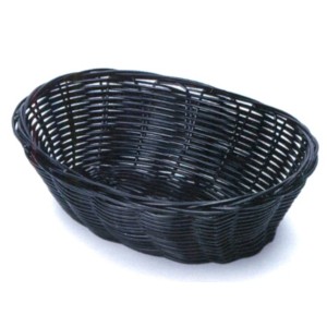 CESTO OVALE  NERO cm 24x16  - 4491024 | Novalberghiera