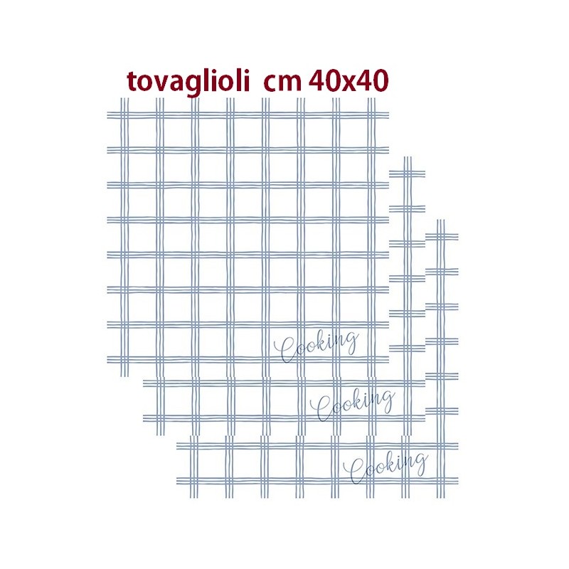 50 TOV.li 40x40 IDRO BLU(18)  - 481050 | Novalberghiera