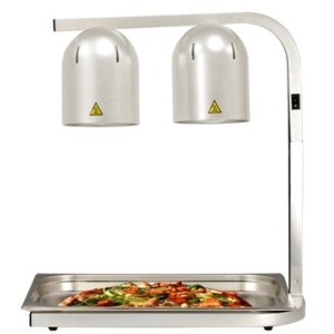 SCALDAPIATTI 2 LAMPADE arg.  - 3151402 | Novalberghiera