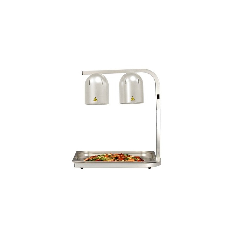 SCALDAPIATTI 2 LAMPADE arg.  - 3151402 | Novalberghiera