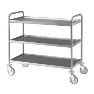 CARR.INOX 3P 89x59x96h  - 3486083 | Novalberghiera