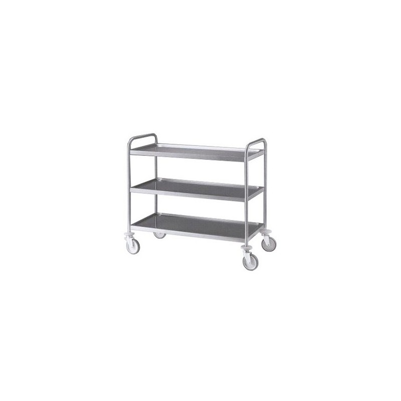 CARR.INOX 3P 89x59x96h  - 3486083 | Novalberghiera