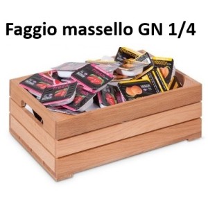 CASSETTA LEGNO GN 1/4  - 716014 | Novalberghiera