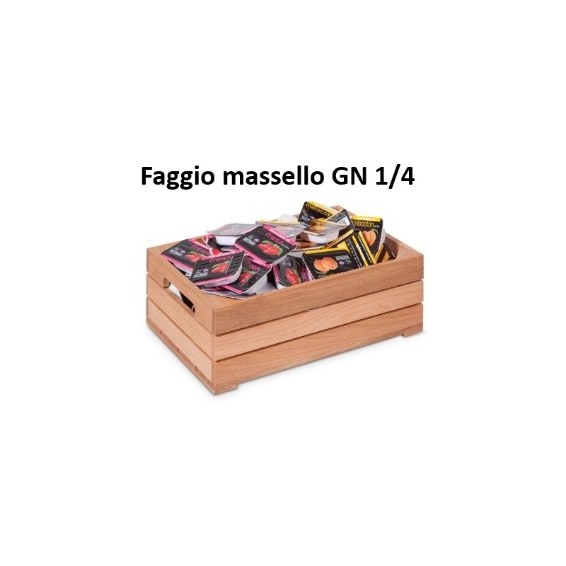 CASSETTA LEGNO GN 1/4  - 716014 | Novalberghiera