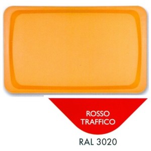 VASSOIO POLIPR.53x32 ROSSO  - 2879000 | Novalberghiera