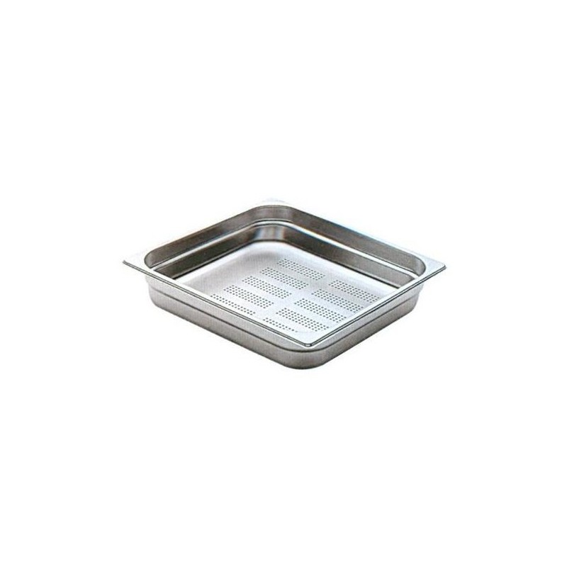 VASCA INOX FORATA GN 2/3x6h  - 3090006 | Novalberghiera