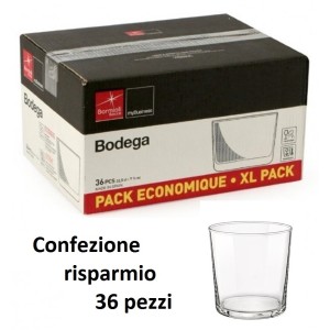 CONFEZIONE N.36 BICCHIERI BORMIOLI BODEGA cl.36