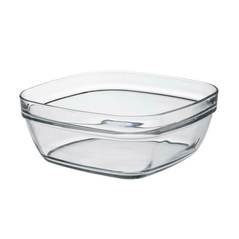 COPPA QUADRA VETRO cm 23x23  - 2571023 | Novalberghiera