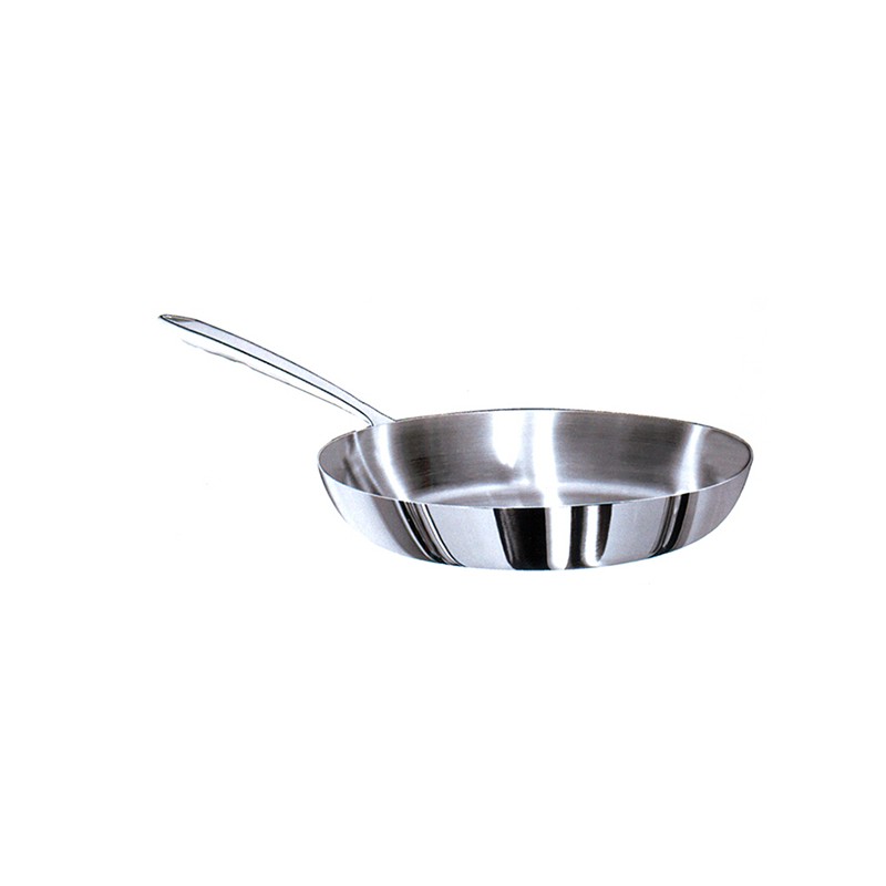 PADELLA INOX TRI.cm28x5h  - 5293028 | Novalberghiera
