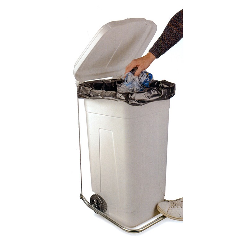 PATTUMIERA PEDALE Lt 80  - 1716080 | Novalberghiera