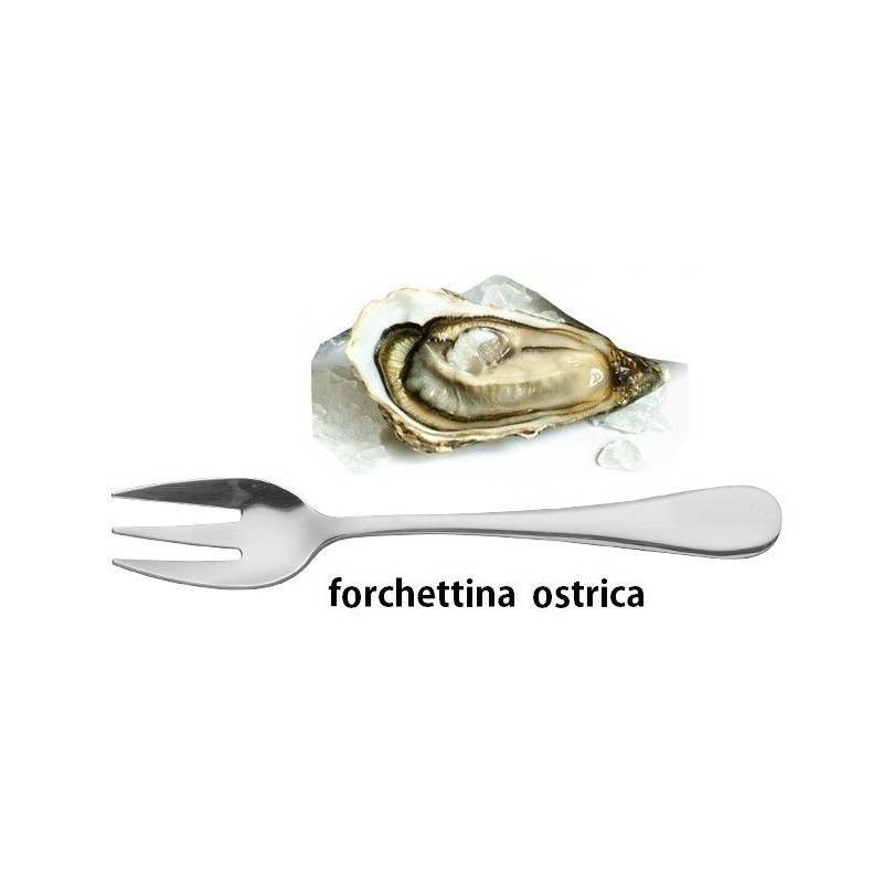 FORCHETTA OSTRICA INOX LIS.  - 4055002 | Novalberghiera