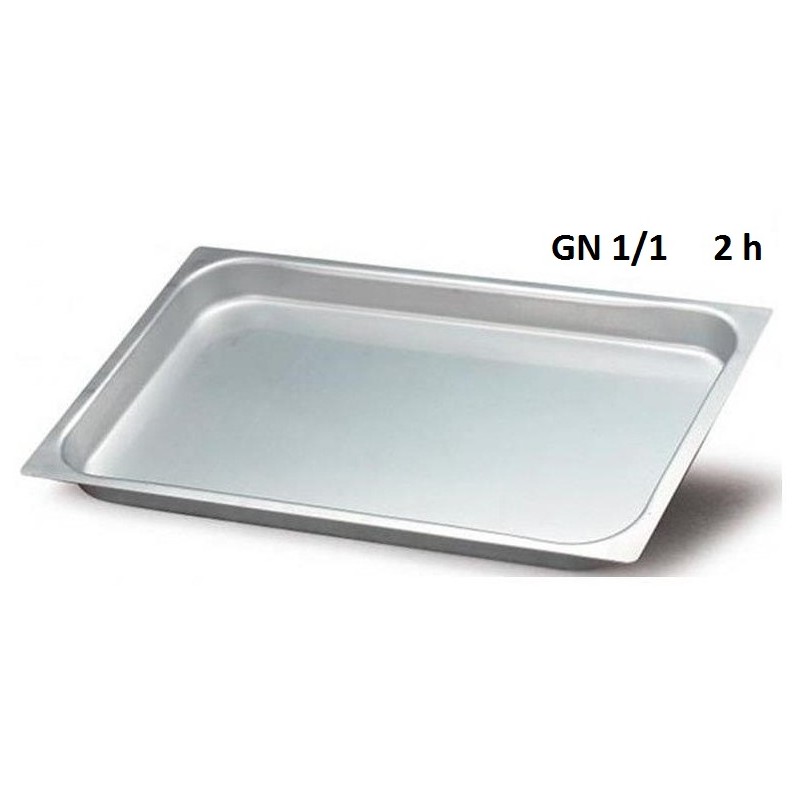 TEGLIA ALLUMINIO GN 1/1x2h  - 2784002 | Novalberghiera