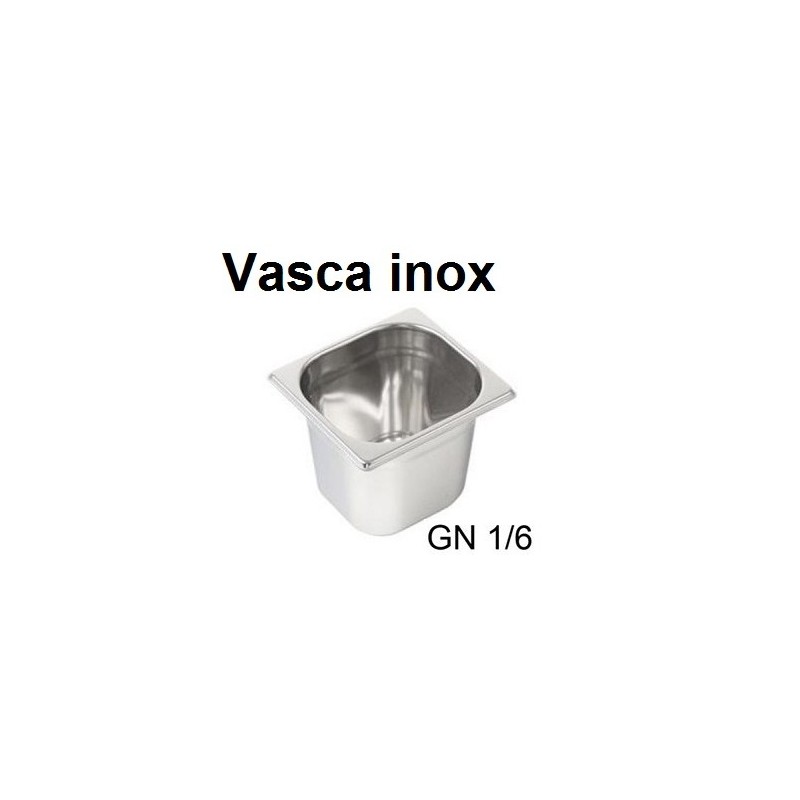 VASCA GN INOX 1/6  - 3086999 | Novalberghiera