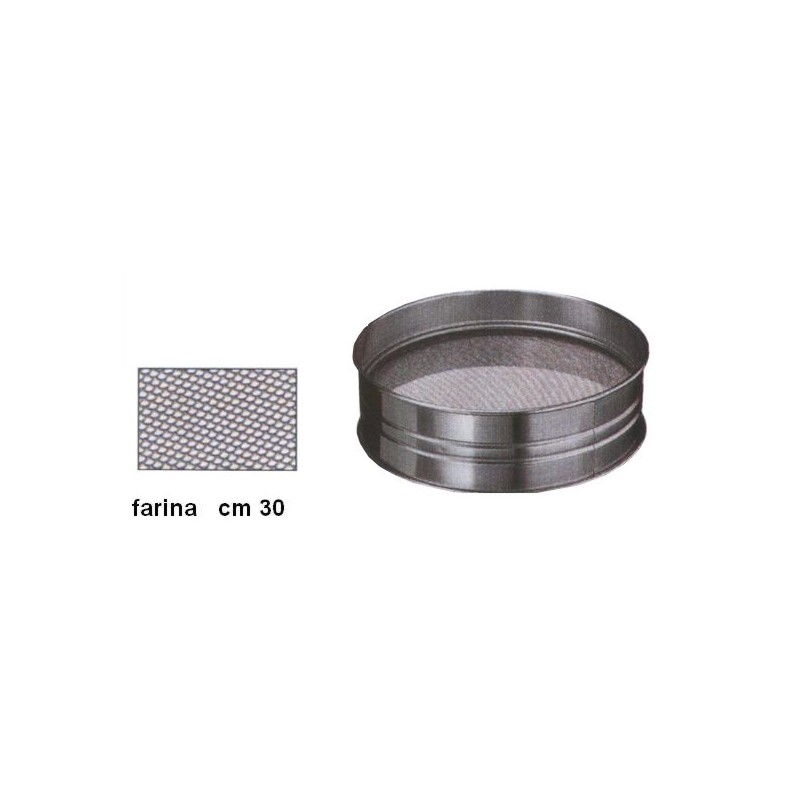 SETACCIO INOX FARINA cm30  - 3626030 | Novalberghiera