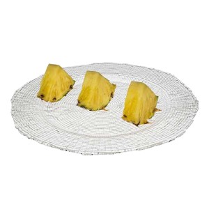 PIATTO VETRO NAXOS Øcm 33  - 7001000 | Novalberghiera