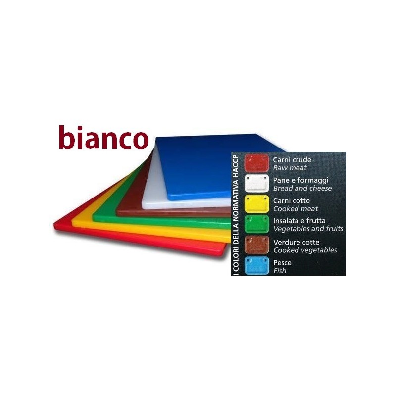 TAGLIERE GN bianco 53x32,5x2  - 4779053 | Novalberghiera