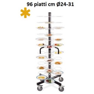 CARRELLO 96 PIATTI cm 60x60  - 2358096 | Novalberghiera