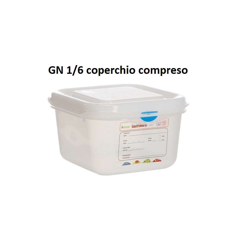 VASCA GN 1/6x10h POLIPR.C/COP.  - 5705010 | Novalberghiera