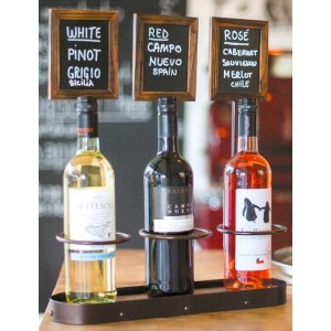 PORTA BOTTIGLIE TRIPLO