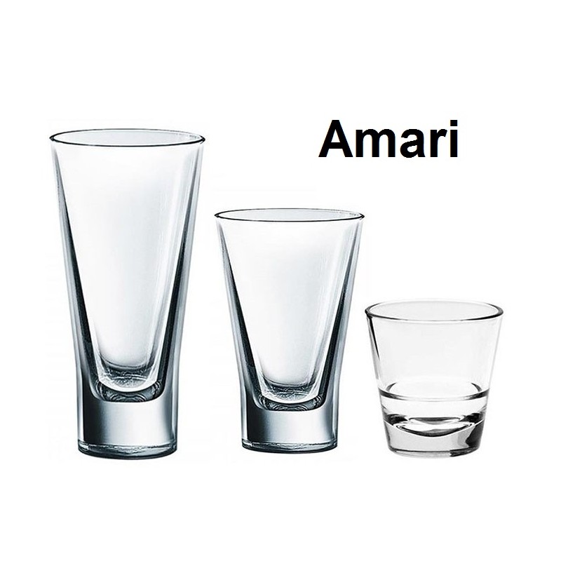 BICCHIERI AMARO SERIE  - 1052999 | Novalberghiera