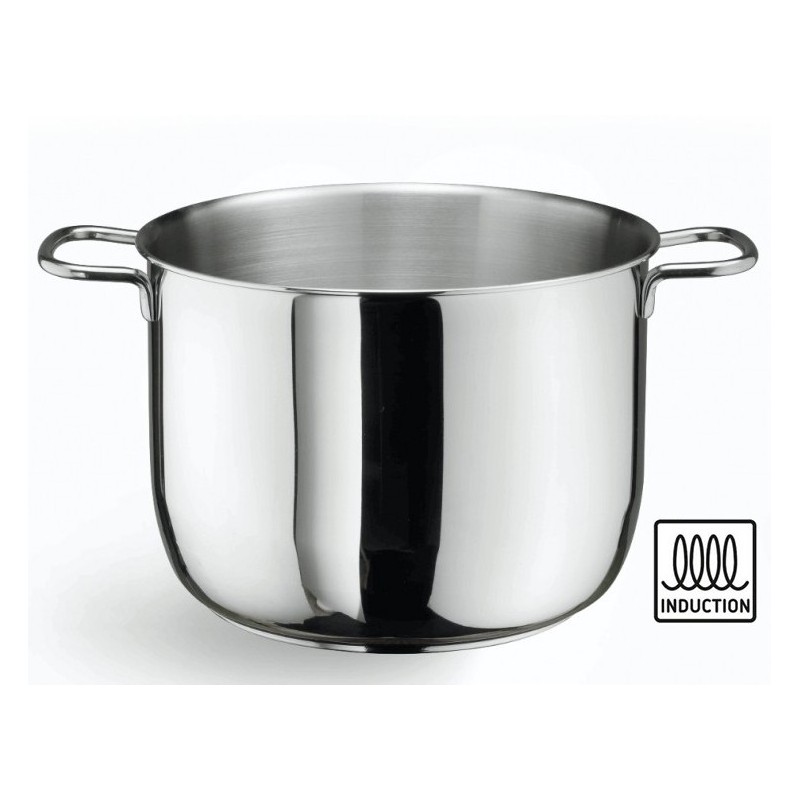 PRIMA PENTOLA INOX cm 20  - 1055020 | Novalberghiera