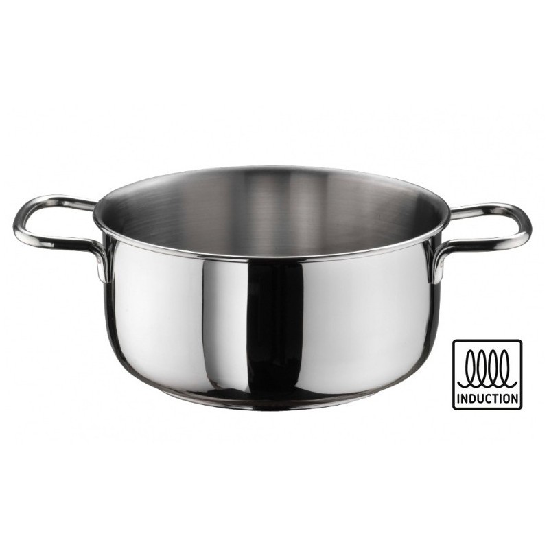 PRIMA CASS.2M. INOX cm 20  - 1056020 | Novalberghiera