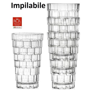 BICCHIERE RCR STACK IMPILABILE cl.39  - 1147001 | Novalberghiera