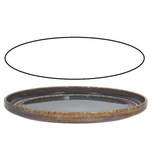 BLOOM OVALE BORDINO cm 30x15  - 1153330 | Novalberghiera