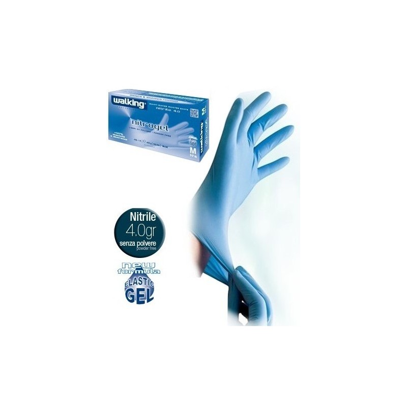 N.100 GUANTI NITROGEL XL  - 1159003 | Novalberghiera